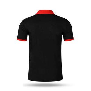 เสื้อโปโลชายคุณภาพสูง ผ้าฝ้าย 100% ยืดหยุ่น กระชับรูปร่าง ระบายอากาศดี แขนสั้น รับผลิตแบบ OEM แบรนด์ตามสั่ง โรงงานผลิต ขายส่ง - Product Image 5