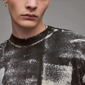 T-shirt décontracté à manches courtes pour homme, dernière collection, tie-dye, 100 % coton, respirant, écologique, texture lisse - Product Image 3