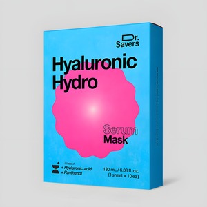 Masque coréen en feuille ITSSKIN K-Beauty Dr. Savers Hyaluronic Hydro Serum Mask Pack 10 feuilles Fabriqué en Corée - Product Image 6