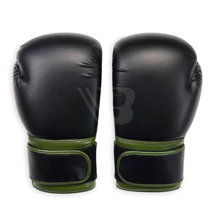 Guantes de Boxeo de Cuero de Alta Calidad, Muy Populares, con Cierre de Gancho y Bucle en la Muñeca, Servicio Personalizado OEM - Product Image 5