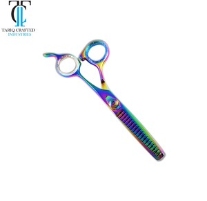 TARIQ CRAFTED INDUSTRIES Japanese Stainless Steel Durable Adjustable Reusable Professional <b>Dog</b> Grooming <b>Scissors</b> for Salon Use - Product Image 4