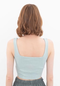 Soldes d'été : Vêtements pour femmes, style estival, coupe ajustée, parfait pour les tenues décontractées, basiques mais de haute qualité, essentiel pour le quotidien - Product Image 4