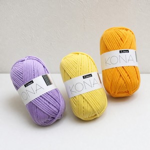 เส้นด้ายไนลอน 6.6 KONA เส้นด้ายอะคริลิกผสมฝ้ายและไนลอนสำหรับถักโครเชต์และถักมือ น้ำหนัก 65 กรัม ขายส่งเส้นด้ายฝ้ายแบบม้วน - Product Image 3