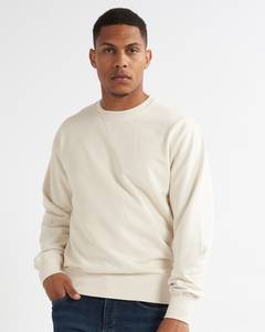 Sudadera Premium para Hombre, Cuello Redondo, Lisa, de Algodón Grueso, Estilo Casual y Urbano, Talla Grande - Product Image 1
