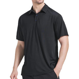 Camiseta Polo de Algodón de Primera Calidad para Hombre, Ligera, Transpirable, Cómoda, de Manga Corta, a la Moda, para Venta al por Mayor - Product Image 3