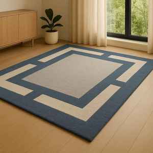Alfombras de Lana Hechas a Mano con Diseño Personalizado, Alfombras Modernas de Lujo para Decoración del Hogar con Antideslizante - Product Image 4