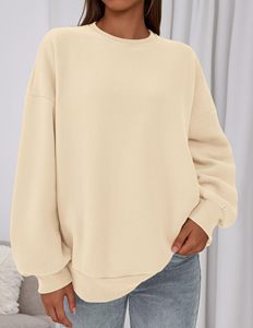 เสื้อสเวตเชิ้ตผู้หญิง แขนยาว ทรงโอเวอร์ไซส์ แฟชั่นเสื้อผ้า สั่งซื้อจำนวนมาก - Product Image 6