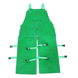 Hot Sale Heavy Duty Premium Quality Reusable Leather Welding <b>Apron</b> Household Industrial <b>Working</b> Safety Protection Leather <b>Apron</b> - Product Image 3