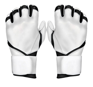 Gants de frappe de baseball et de softball en cuir de qualité supérieure, personnalisables pour hommes, femmes et adultes, ambidextres, respirants et légers - Product Image 1