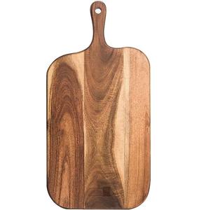 Tabla de cortar para cocina - tabla de cortar redonda pequeña de madera - tabla de cortar redonda de alta calidad para pizzerías y cafeterías - Product Image 6