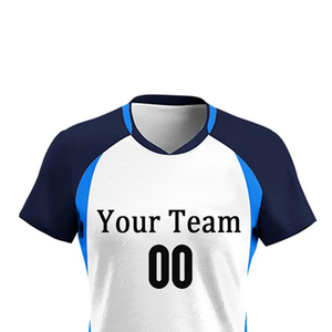 Wholesale High Quality Quick Dry Unisex Volleyball Uniform Sets Printed Breathable Custom Size 100% Polyester Custom Team - Product Image 4