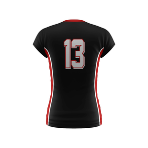 Adult Volleyball Jersey Custom Printing Breathable Lightweight Polyester Short Sleeve Quick Dry Professional Sublimation Print - Product Image 2