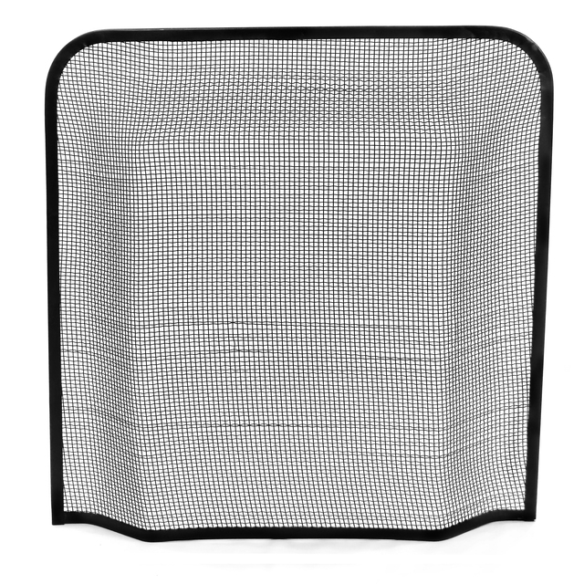 New Selling Metal Guard Grate Fireplaces Guard Metal Fire Screens Product Sales Modern Single Panel Spark Guard Cover Simple
