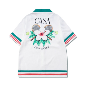 เสื้อเชิ้ตผู้ชายลายพิมพ์นามธรรม แขนสั้น สไตล์ลำลอง สตรีทแวร์ สำหรับฤดูร้อน ชายหาด วันหยุด สไตล์ฮาวาย ชุดรีสอร์ท รับผลิตแบบ OEM ODM - Product Image 3