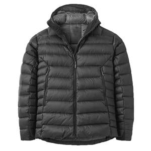 Vestes matelassées à capuche pour hommes, design personnalisé, prix de gros, doudounes épaisses à bulles - Product Image 3