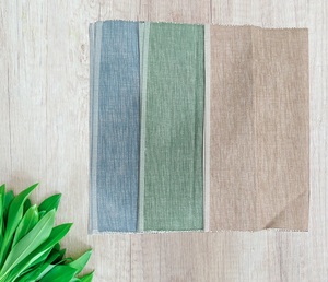 High Quality 100% Cotton Yarn Dyed Woven Ribbed Placemat Durable Soft Eco Friendly Dining Table Mat Kitchen Table Decoration - Product Image 2