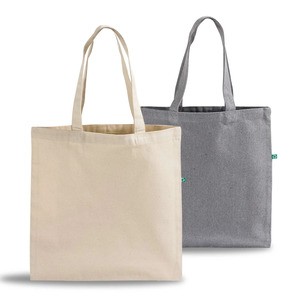 Reusable Cotton Plain Tote <b>Bag</b> | Long Handle Plain Shopping Carry <b>Bag</b> | Multicolor Grocery Retail Promotional Business Gift Tote - Product Image 2