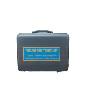 Kit profesional para toma de huellas dactilares con rodillo y placa de tinta para la recolección de huellas en vivo y el registro. - Product Image 2
