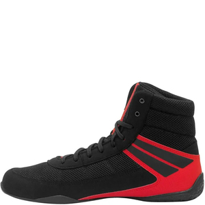 Chaussures de boxe et de lutte professionnelles pour hommes, confortables, en cuir véritable, pour l'entraînement estival, la musculation et le combat - Product Image 4