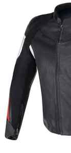 Nouvelles vestes de moto de course en cuir véritable de haute qualité, coupe-vent, respirantes, avec logo frontal, pour l'hiver - Product Image 3