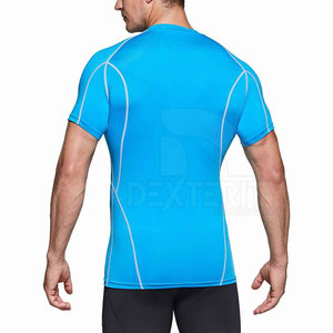 Camiseta Deportiva Cómoda, Transpirable, Ecológica, de Secado Rápido, Spandex/Poliéster, Talla Personalizada, Venta al Por Mayor, Fabricada en Pakistán - Product Image 5