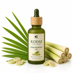 Huile Essentielle de Citronnelle du Tamil Nadu 100% Pure et Naturelle de Qualité Supérieure, Distillée à la Vapeur, pour Aromathérapie et Soin du Visage, par Kodai Global Export - Product Image 1