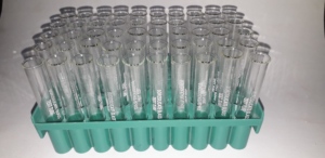 MAYALAB Tubo de Laboratorio de Vidrio Borosilicato para Tamaños 15/150mm y 12/75mm Sin Tapa - Product Image 3