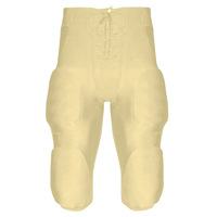 Pantalones de Fútbol Americano de Alto Rendimiento, Transpirables, de Poliéster/Algodón, 380g, Personalizables para Equipos, Cintura Media, con Acolchado Integrado, Ropa Deportiva