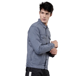 Stylish Men's Premium Quality Customized Design Washed Denim Jacket Hot Sale From Pakistan OEM Service for <b>Winter</b> Hip Hop Style - Product Image 5