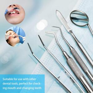Petits miroirs en acier inoxydable de forme personnalisée, résistants à la rouille, matériau durable, outil de maquillage OEM personnalisé 3X pour usage dentaire et esthétique - Product Image 6