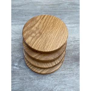 Juego de Posavasos de Madera de Roble Artesanales al por Mayor - Ecológicos y Elegantes - Product Image 5