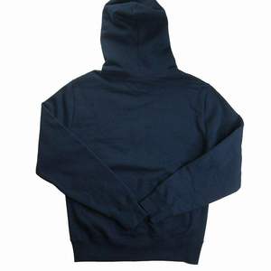 Sudadera con Capucha Azul Marino para Hombre, Marca INDEX, Logotipo Bordado, Algodón French Terry, Estilo Casual para Otoño, Diseño con Bolsillos - Product Image 2
