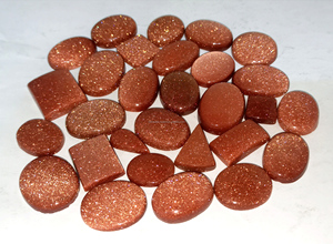 Lote de Cabujones de Piedras Preciosas Naturales de Oro de la Mejor Calidad para Joyería de Cristal y Sanación - Product Image 2