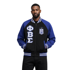 Veste en molleton noire Phi Beta Sigma, vêtements de fraternité grecque, style universitaire classique, chaleur et confort de qualité supérieure - Product Image 1