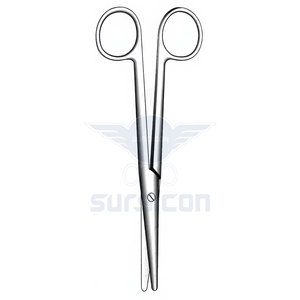 Tijeras Mayo Stille de 17 cm / 6-3/4 Pulgadas, Tijeras Quirúrgicas Curvas con Punta Roma, Instrumento Médico de Acero Inoxidable - Product Image 3
