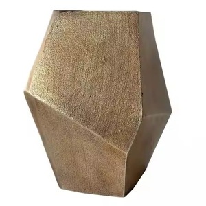 Jarrón de Piso con Diseño de Coral, Jarrón Alto de Aluminio Color Dorado para Decoración de Bodas, Entrada, Hogar y Jardín - Product Image 5