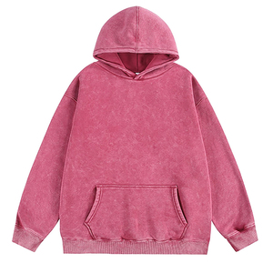 Sudadera con Capucha para Hombre, Corte Regular, 100% Algodón, Felpa, Color Sólido, Informal, Tejida, Ecológica, Transpirable, para Invierno - Product Image 3