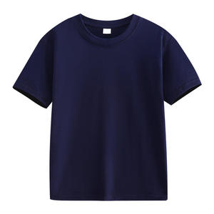 T-shirt en jersey pour homme grande taille, coupe ample, manches courtes, 100 % coton, couleur unie, respirant, col rond, logo sur le devant, vêtement décontracté - Product Image 5