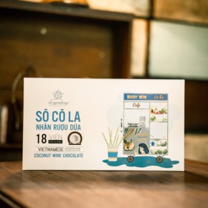 Vino de Coco con Chocolate Negro y Cacao, Caja de Regalo de Chocolate de Lujo para Venta al por Mayor de Chocolate y Regalos de Recuerdo - Product Image 4