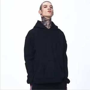 Nueva sudadera con capucha personalizada de alta calidad, 100% algodón, sin cordones, estilo urbano, con bordado 3D para hombre. - Product Image 4