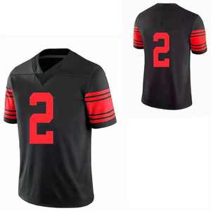 Jersey de Fútbol Americano Personalizado con Sublimación, 100% Poliéster, Corte Holgado, Diseño Personalizable, Unisex, Tejido de Malla - Product Image 6