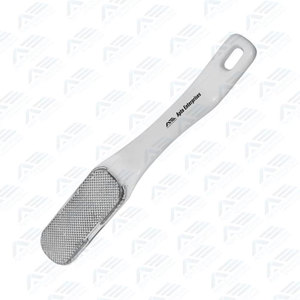 Râpe à pieds en acier inoxydable, éliminateur de callosités et de peaux mortes, instruments de beauté, outils de pédicure professionnels double face - Product Image 5