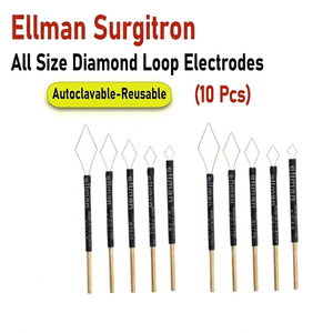 Juego de 10 Electrodos de Bucle de Diamante Estilo Ellman Surgitron con Punta de Tungsteno Reutilizables para Electrocirugía y Cauterización - Product Image 5
