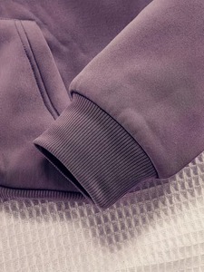 Elegante Sudadera de Invierno para Mujer con Cuello en V, Estampado ODM, Color Sólido Personalizado, Corte Holgado Informal, Estilo Pullover - Product Image 3
