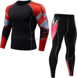 Conjunto de Rashguard Personalizado con Protección UV UPF50, Transpirable y de Compresión, para Hombres, para Jiu Jitsu, BJJ, MMA, Shorts - Product Image 2