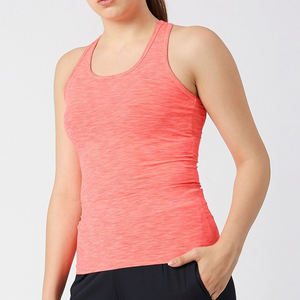 Débardeur tricoté sans manches pour femme, col rond, respirant, séchage rapide, écologique, coupe décontractée et sportive, longueur normale, couleur unie - Product Image 1