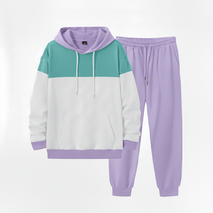 Conjunto Deportivo Unisex con Capucha, Lavado Ácido, 100% Algodón, Pantalones Deportivos para Correr, Ropa Deportiva para Otoño - Product Image 6