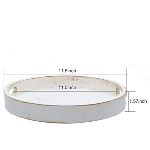 Plateau en bois de haute qualité bois de manguier blanc lavé pour Table de ferme pièce maîtresse Table basse utilisation de cuisine ou affichage décoratif - Product Image 3