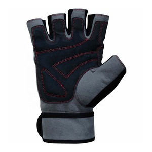 Gants d'entraînement de musculation avec support de poignet, gants de fitness personnalisés pour hommes et femmes, gants de gym avec OEM ODM - Product Image 2