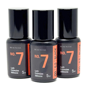 กาวต่อขนตา Besencial No.7 PMMA สีดำ กันน้ำ 5 มล. แห้งเร็ว ติดทนนาน 8 สัปดาห์ สำหรับมืออาชีพ - Product Image 4